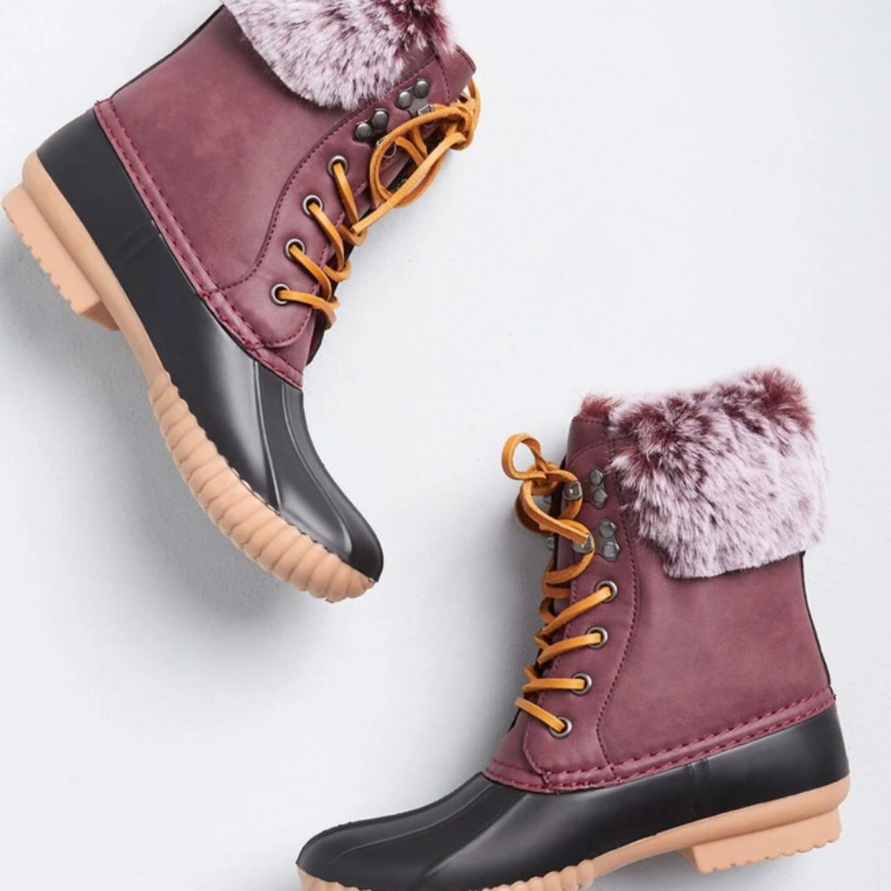Modcloth Duck, Duck, Cute Boots